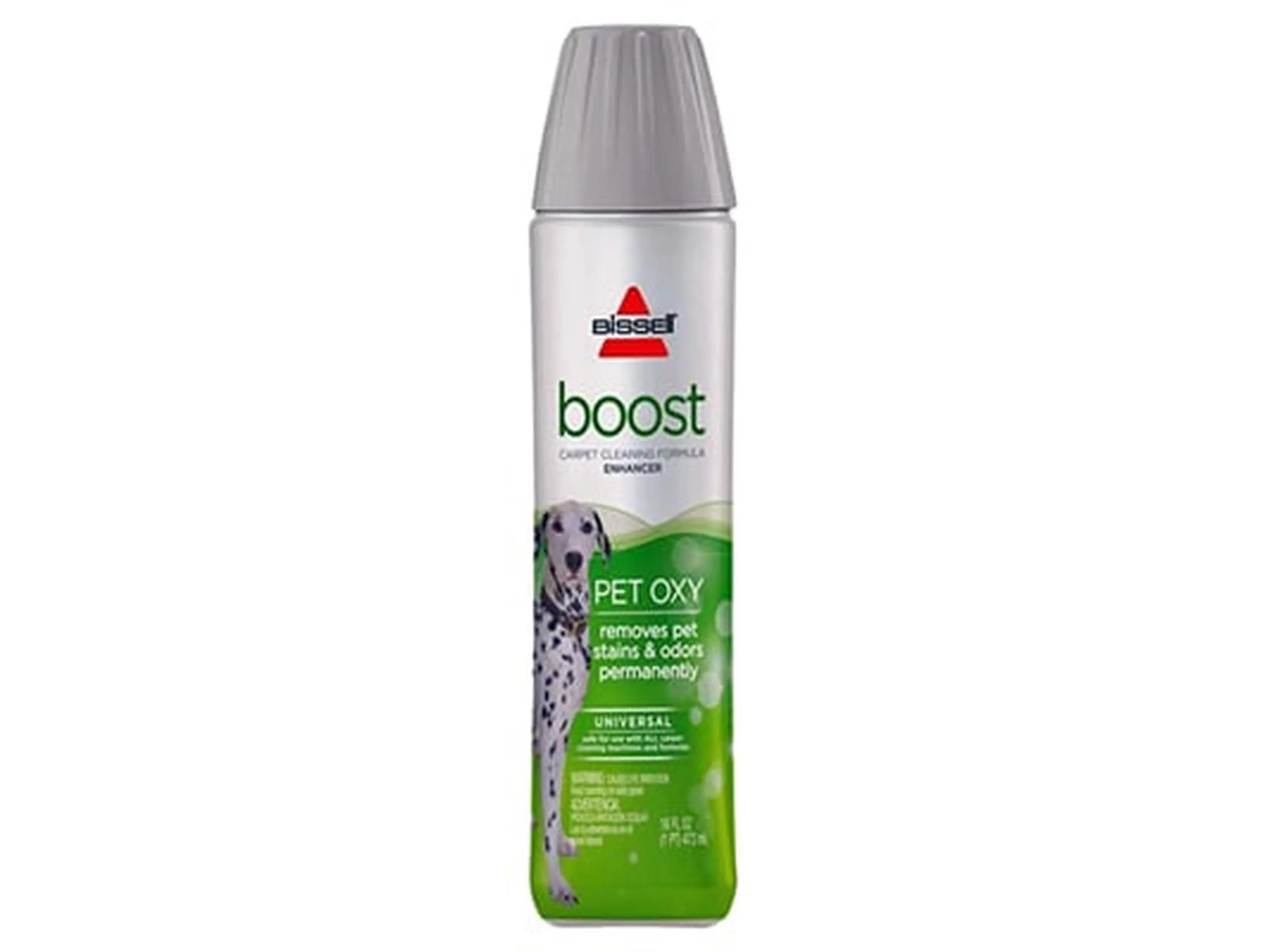 Bissell 16131 Pet Oxy Boost Liquid Carpet Cleaning Formula Enhancer - 16 fl oz, Universal Use, Permanent Stain Removal, No New Stain Lock-In, Up to 8 Uses, 2.38x2.38x9.5 in