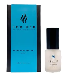 RawChemistry For Her Pheromone Perfume Spray – 1 oz (30 ml), Oil-Based, Pheromone-Infused, Extra Strength Feminine Fragrance