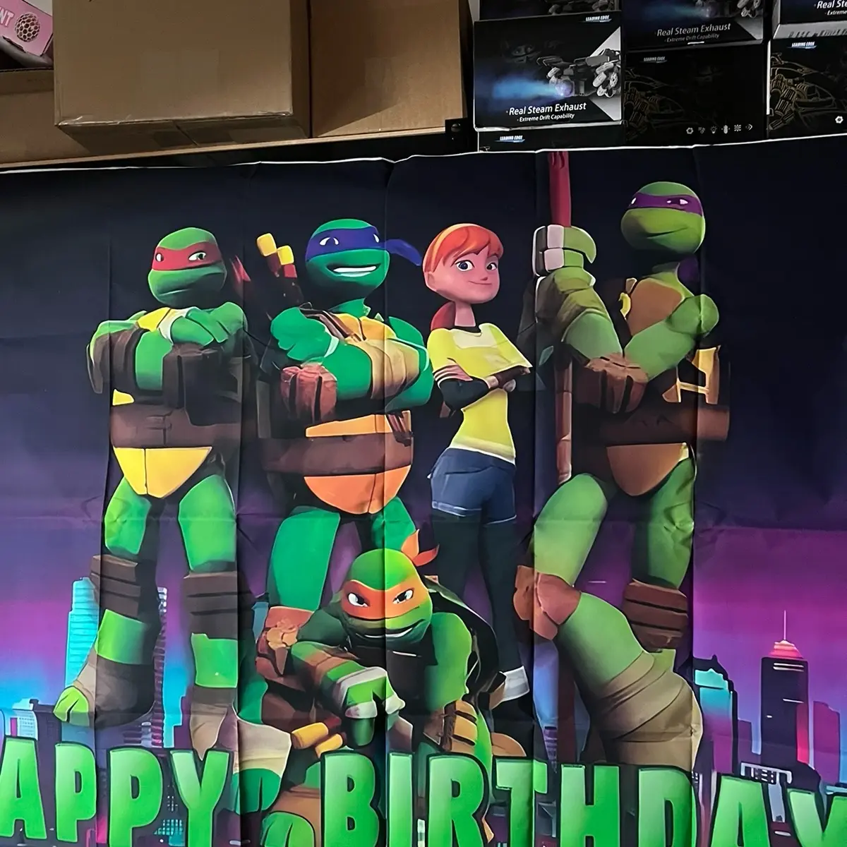 TMNT Birthday Banners