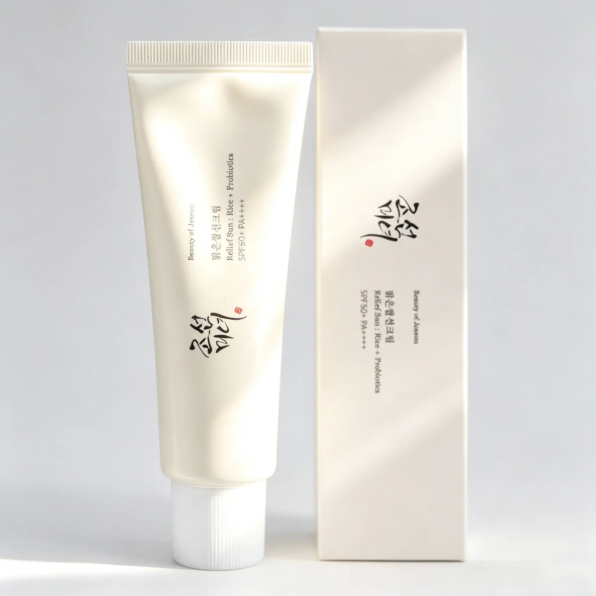 Beauty of Joseon Sunscreen | Sun Relief Rice Probiotics UV Sunscreen SPF50+ PA++++ 50 ml, Korean Sunscreen, spf 50