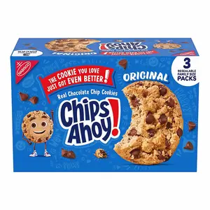 Nabisco Chips Ahoy Real Chocolate Chip Cookies, Snacks, 3 ct.
