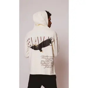 ELAVAR Eagle cream hoodie