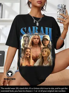 Limited Sarah Cameron shirt Vintage 90s Grapic Tee horror movie Unisex scary Madelyn Cline Tshirt Bootleg Sweatshirt