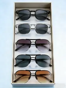 Trendy Men's and Women's Fashion Glasses, multiple color options, All Seasons Use