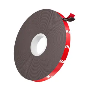 Double-Sided Tape Heavy Duty,  Mounting Sticky Tape (1 Roll, 0.4 In x 16.4 FT), Two Sided  Adhesive Gel Tape for Wall, Narrow Tape Strips for  Office Decor, DIY Craft, LED Strip Light