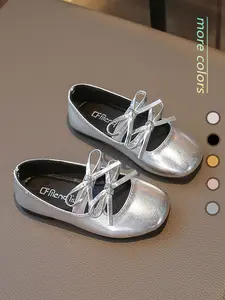 Girls' Ballet Flats Mary Jane Style Comfortable Fashion Shoes, Stylish Girls Flat Footwear, Perfect for Daily Wear & Special Occasions