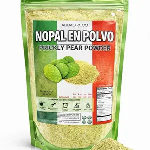 Prickly Pear Powder - Fibra de Nopal – 8 oz – 100% Nopal Cactus Powder – Fiber-Rich Digestive Support – Vegan, Gluten-Free & Non-GMO – Prickly Pear Cactus Supplement for Skin, Metabolism & Heart Health