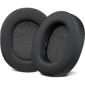 Replacement Earpads For Arctis 1,3,5,7,7+,7P,7P+,7X,7X+,9,9X,Pro,Prime(Do Not Fit Any Arctis Nova) Headset, Ear Pads Cushions with High-Density Foam-Black