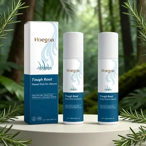 Ginger Root Rosemary Scalp Roller Serum Set, Gentle Stimulating Hair Wake-Up, Nourishing Scalp, Refreshing Hair Care Daily Massage Essence, Make Hair Stronger