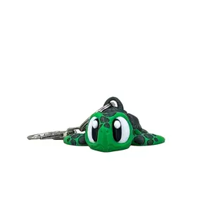 Chibi Sea Turtle Keychain Bag Charm Zipper Pull Kawaii Flexi Fidget Cute Articulating 3D
