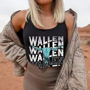 [ SALE UP TO 50% ] Country Music Tank Top for Women, Western Graphic Racerback Tee, Country Roads Summer Shirt, Gift for Her