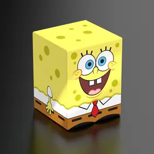 SpongeBob SquarePants Squaroes - Ultimate Guard Deck Box - Holds up to 100 Double-Sleeved or 120 Single-Sleeved Trading Cards - Perfect for any Trading Card Game