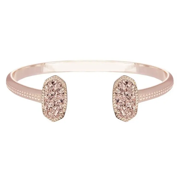 Kendra Scott Elton Bracelet - Rose Gold Drusy - 4217712758