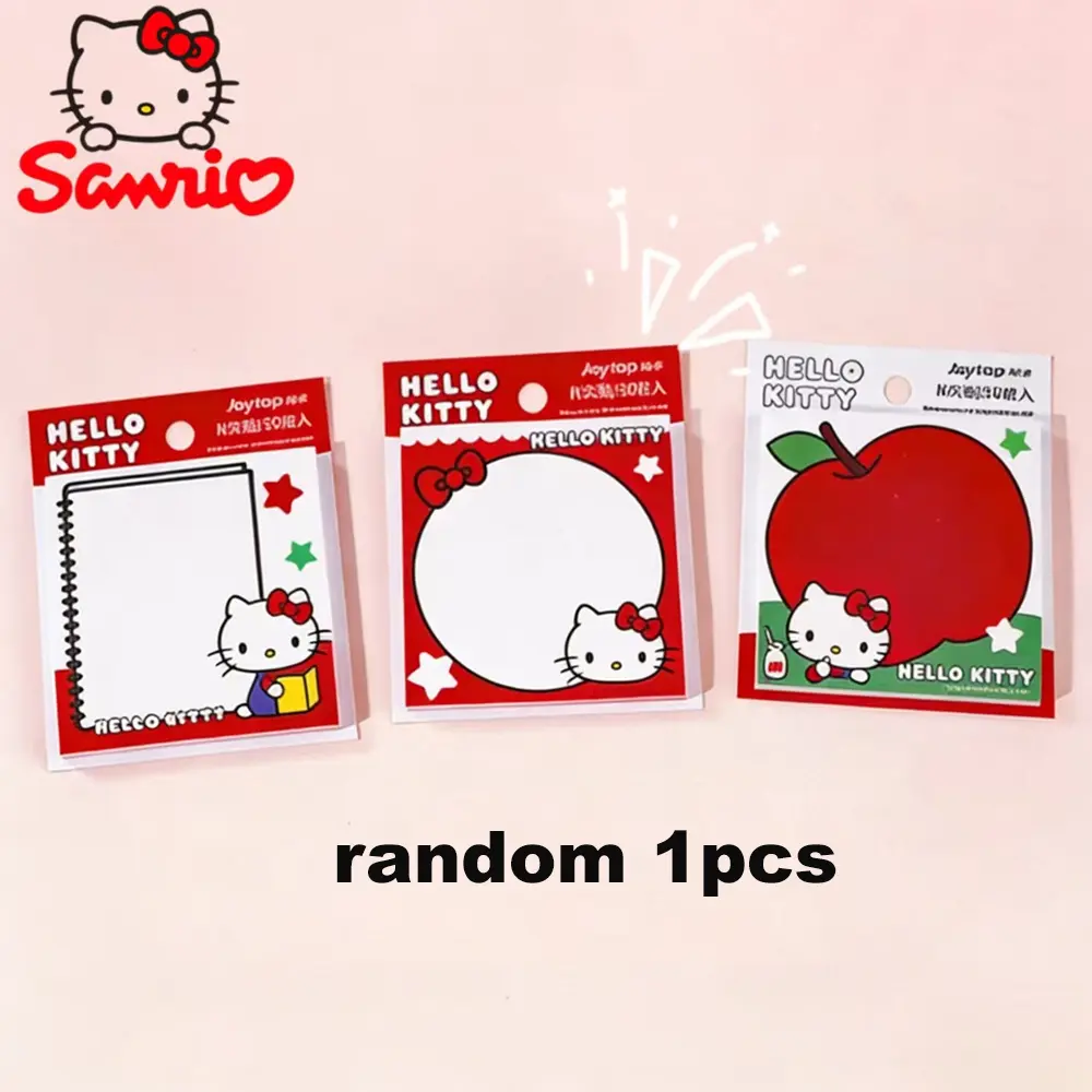 L Sanrio Sticky Notes Peel-Off Notes Cute Note Pad Memo Pad Note Stickers