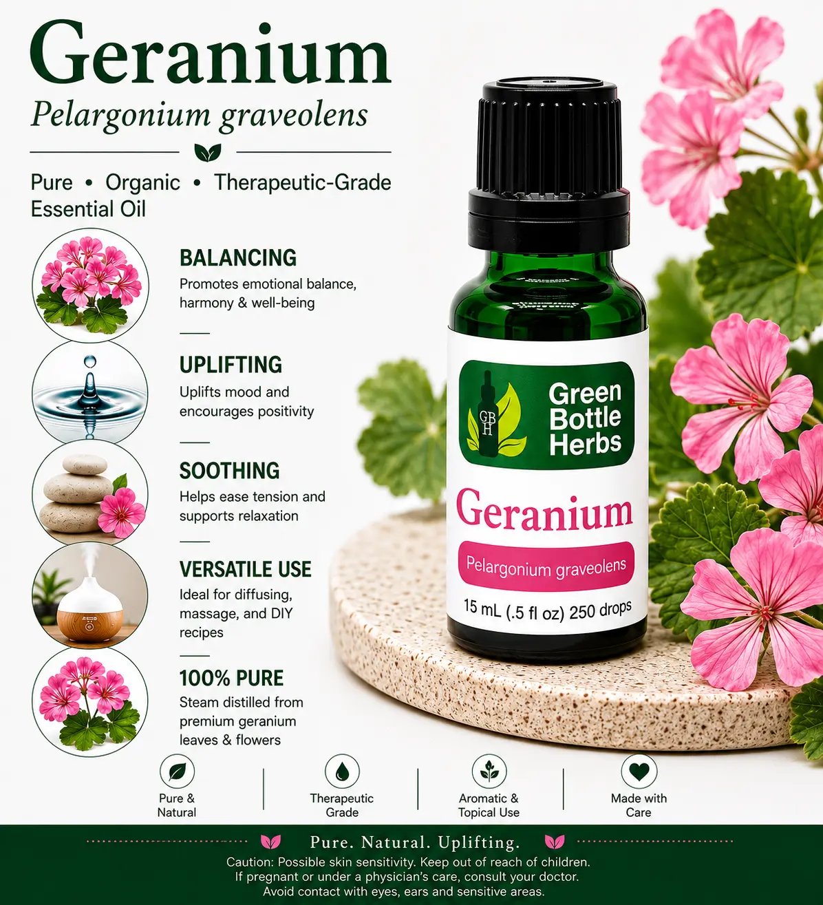 Geranium Essential Oil Geranium Essential Oil