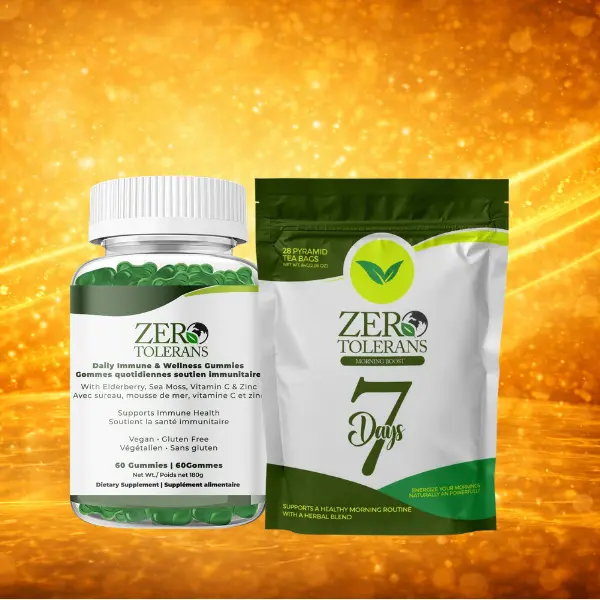 Zero Tolerans Daily Wellness Tea + Gummies Set Zero Tolerans Daily Wellness Tea + Gummies Set