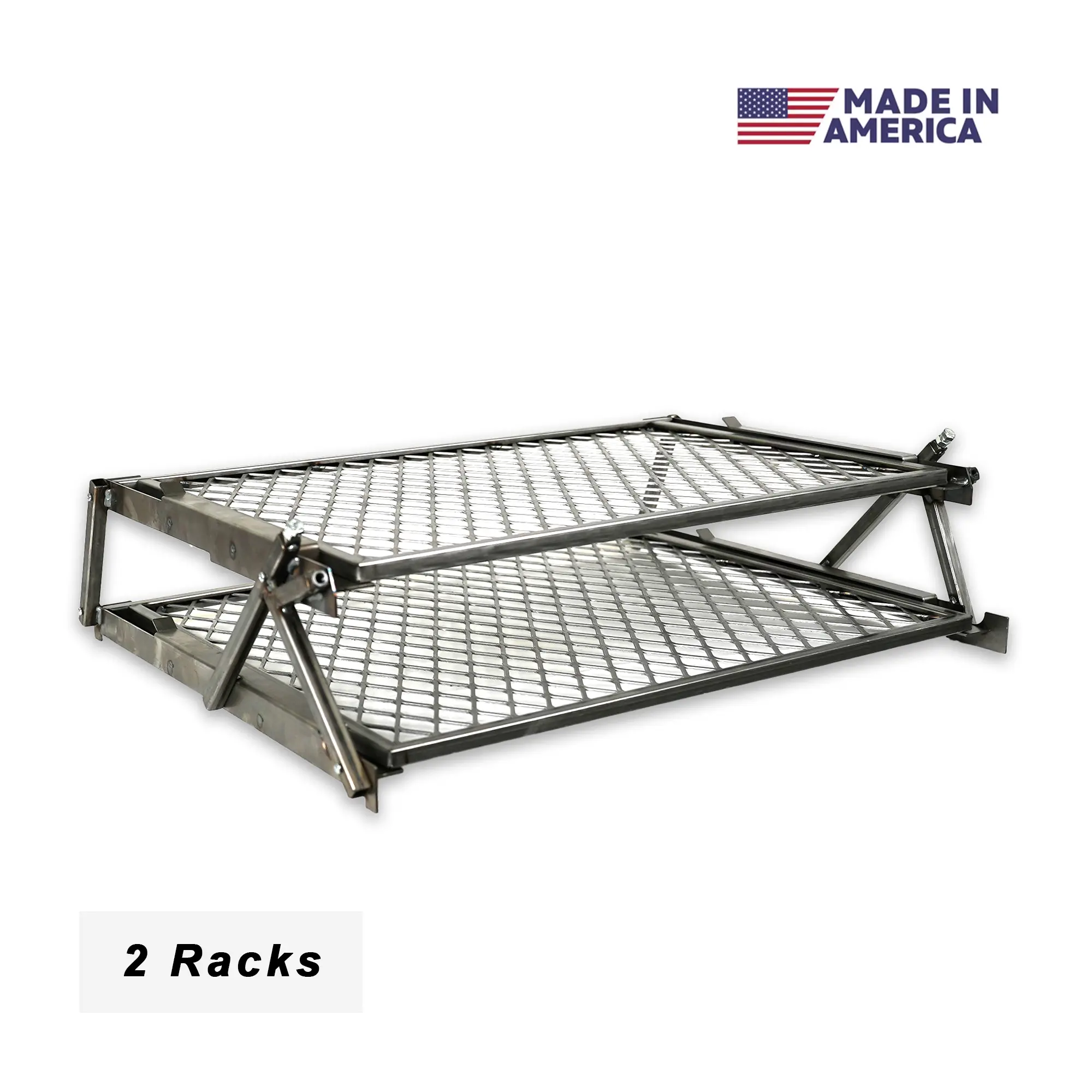 Slide-Out Grill Rack System for Traeger Pro 575 & Pro 22 (2 Rack) | BBQ Mods & Replacement Grates – Pimp My Grill