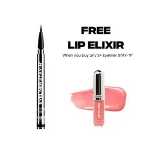 Eyeliner STAY-N - All-Day Liquid Eyeliner - Flexible tip, long-wear, smudge-proof