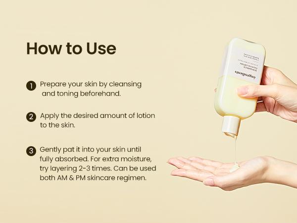 [ongredients Official Shop] Skin Barrier Calming Lotion 220ml - Centella Asiatica Extract & 9-Peptide Complex - Lightweight Non-Sticky Facial Moisturizer for Dry & Sensitive Skin -  Hydrating Soothing Moisturizing