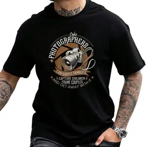 Only Photographers Can Shoot Families – Funny Photography Tee