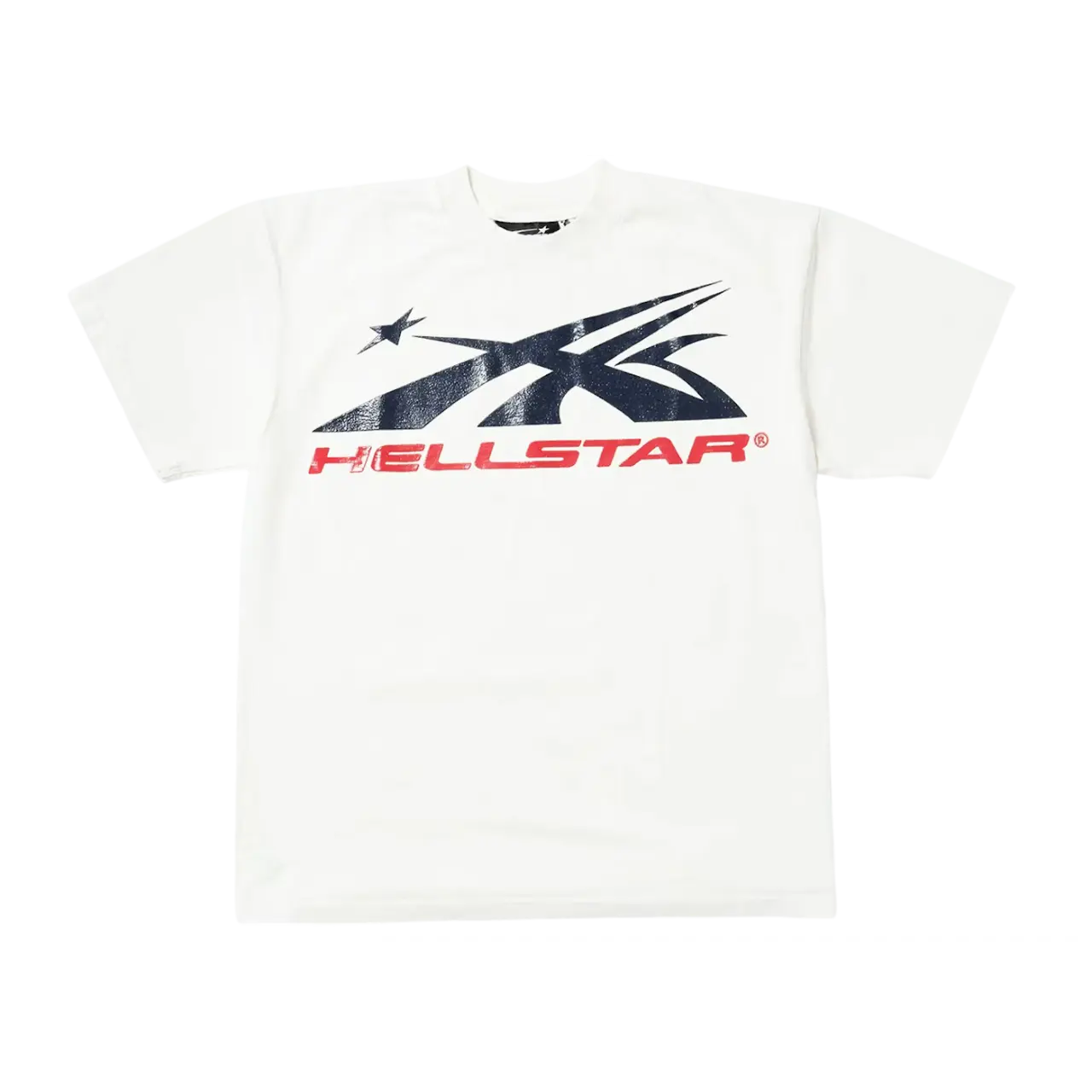 HELLSTAR SPORT LOGO GEL T-SHIRT WHITE/RED