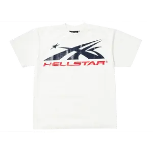 HELLSTAR SPORT LOGO GEL T-SHIRT WHITE/RED