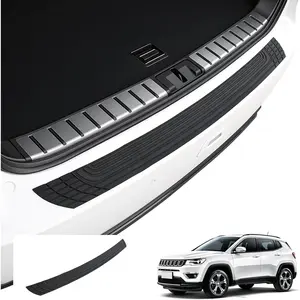 Rear Bumper Protector, 42inch x3.4inch /SUV Universal Rubber Anti-Scratch Trunk Exterior Accessories