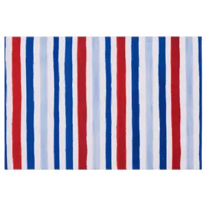 Watercolor Patriotic Strip Placemat Set of 6 byValerie