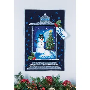 Peaceful Night Wall Hanging Plastic Canvas Kit