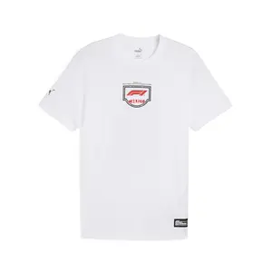 PUMA Mens F1 Mexico Graphic Crew Neck Short Sleeve Casual Tops Casual - White