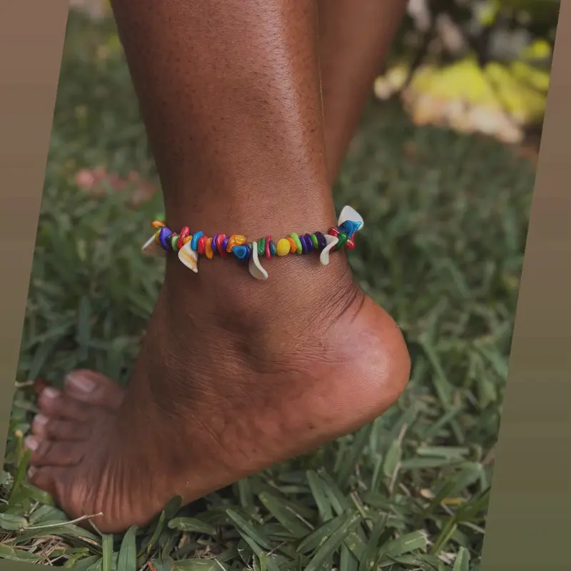 Handmade anklet