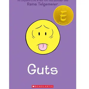 Guts: A Graphic Novel by Raina Telgemeier guts  book
