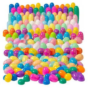 2" Bulk 864 Pc. Bright, Pastel and Patterned Plastic Easter Egg Assortment