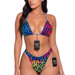 Cabana Couture Bikini - Women's Swimwear and Beachwear with U-Ring Gold Hardware micro  bikini summer beach beach swimsuit