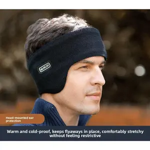 Men’s Fleece Ear Warmers – Thickened Winter Ear Muffs for Cold & Wind Protection
