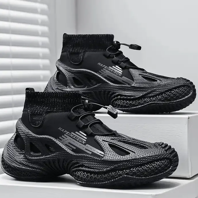 Black   elastic band style