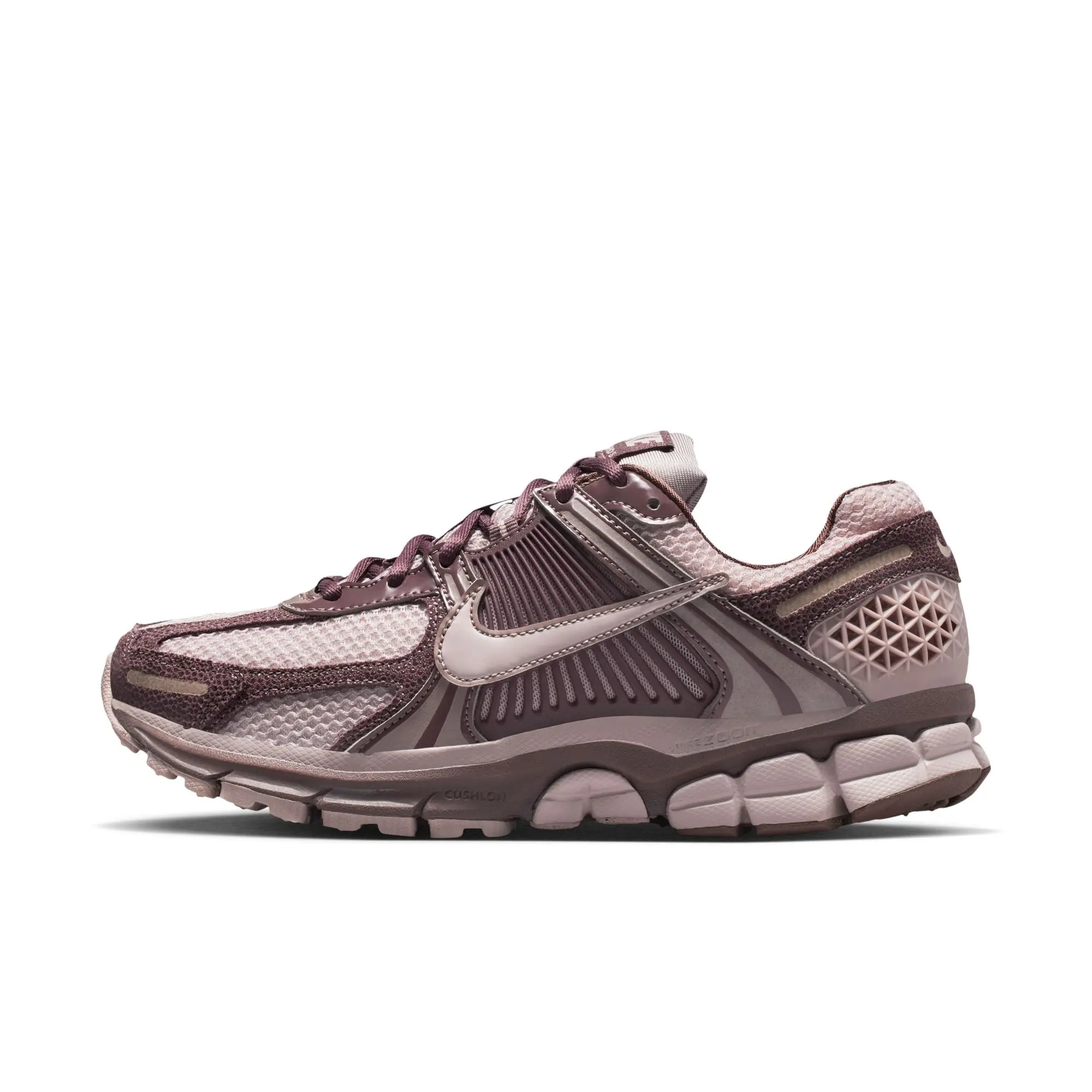 Vomero 5 Style Women's Shoes in Particle Rose, Breathable Leather and Mesh Athletic Footwear, Cushioned Retro Runners