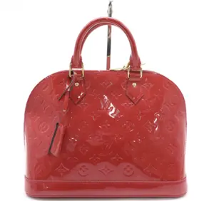 Pre-owned Louis Vuitton leather Shoulder Bags Alma PM Cerise | Murakami Cherry Bag | Rare Archive Piece