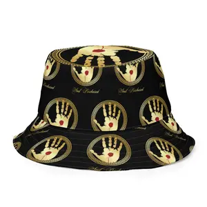 Christian Bucket Hat + Reversible - Blood of Jesus Logo - Soul Purchased Christian Clothing and Apparel