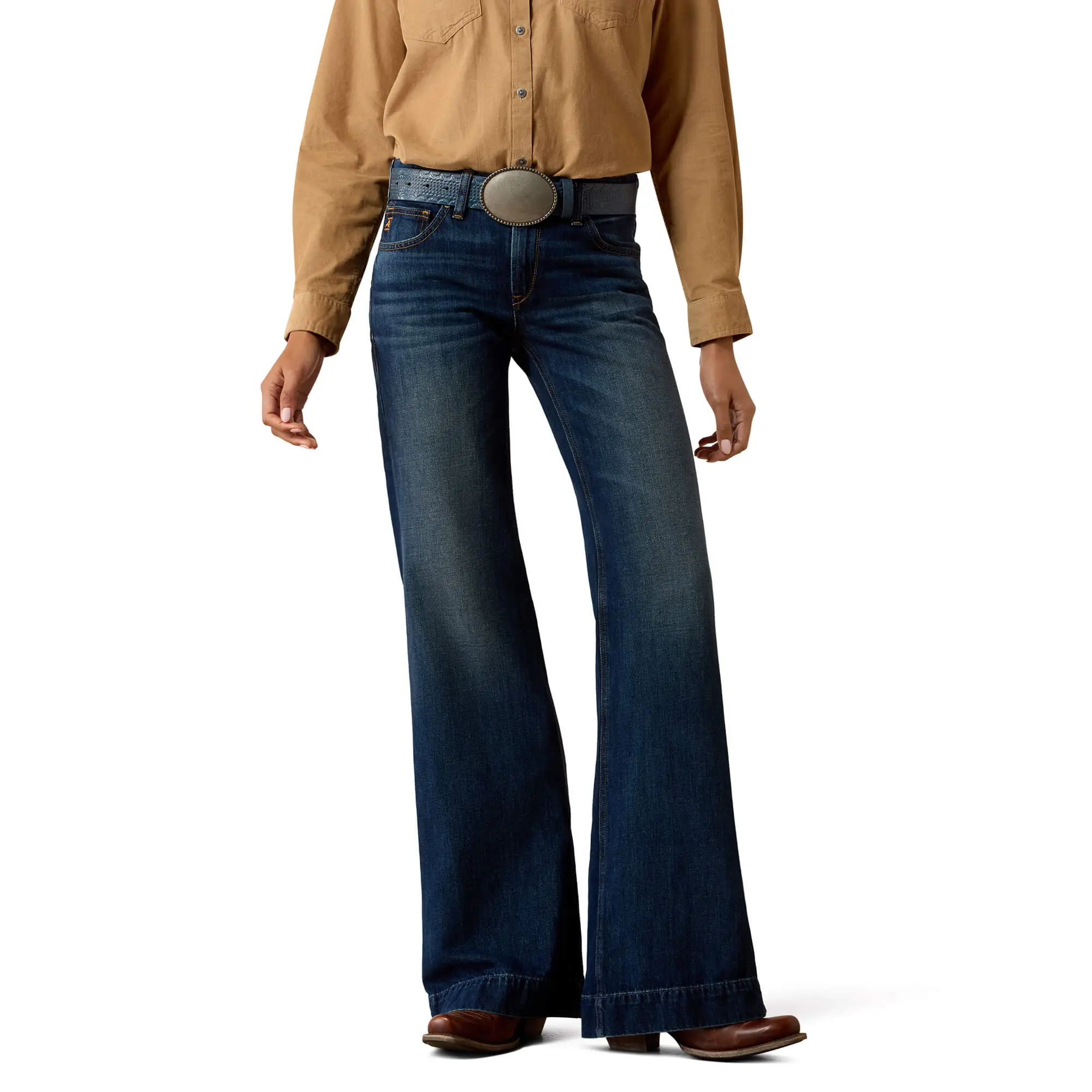 Women's Perfect Rise Petra Flipside Wide Leg Jeans