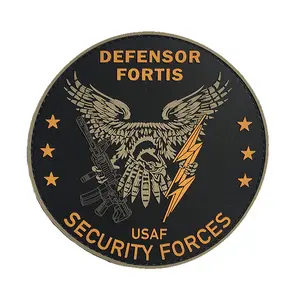 USAF Security Forces 4" PVC Patch