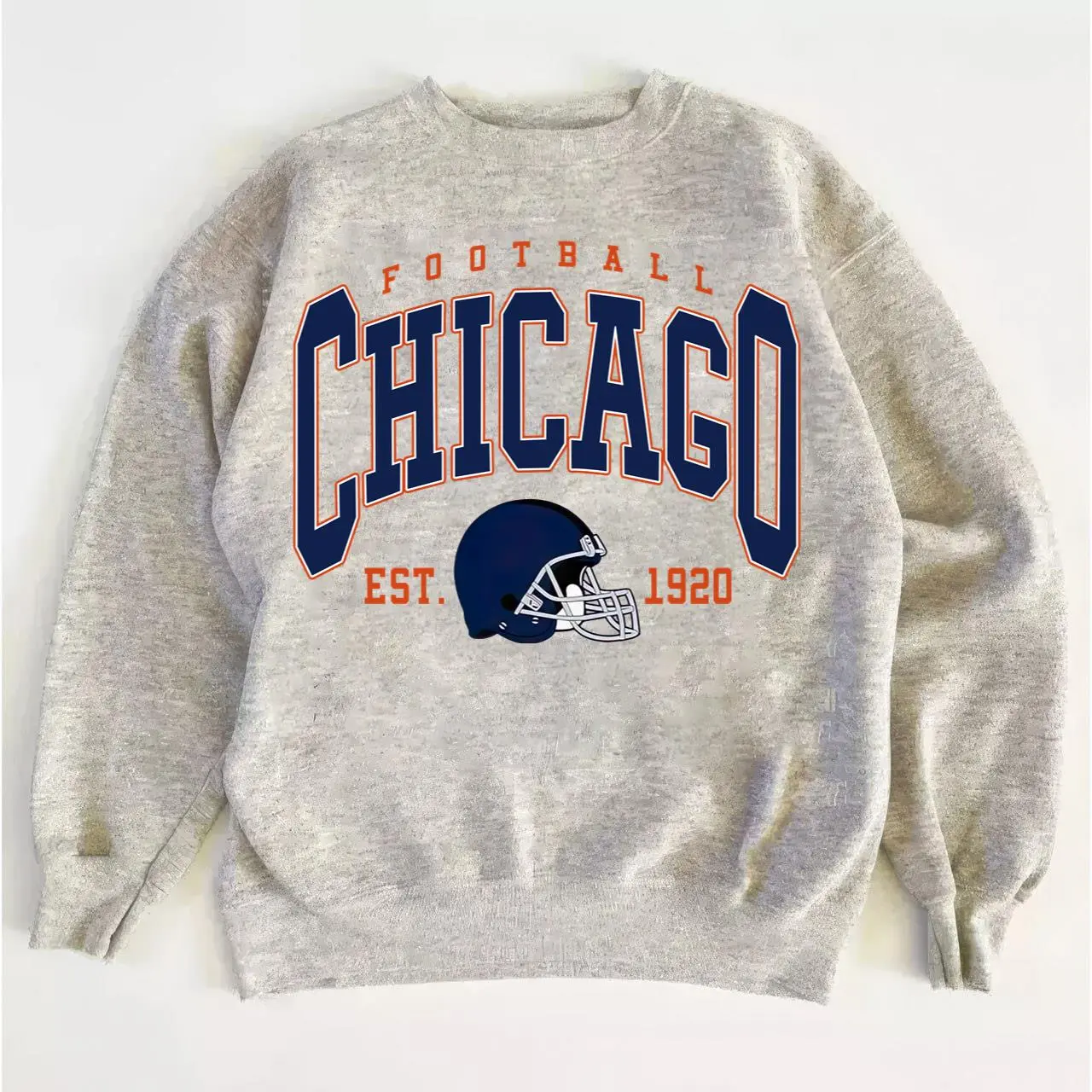 Chicago Football Sweatshirt, Classic Game Day Crewneck for True Fans