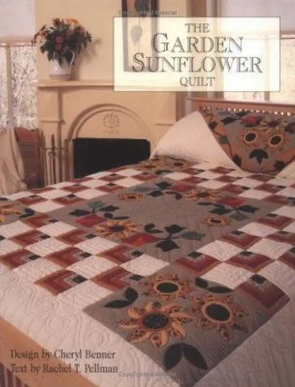 USED Book - Garden Sunflower Quilt by Cheryl Benner (Paperback) - english