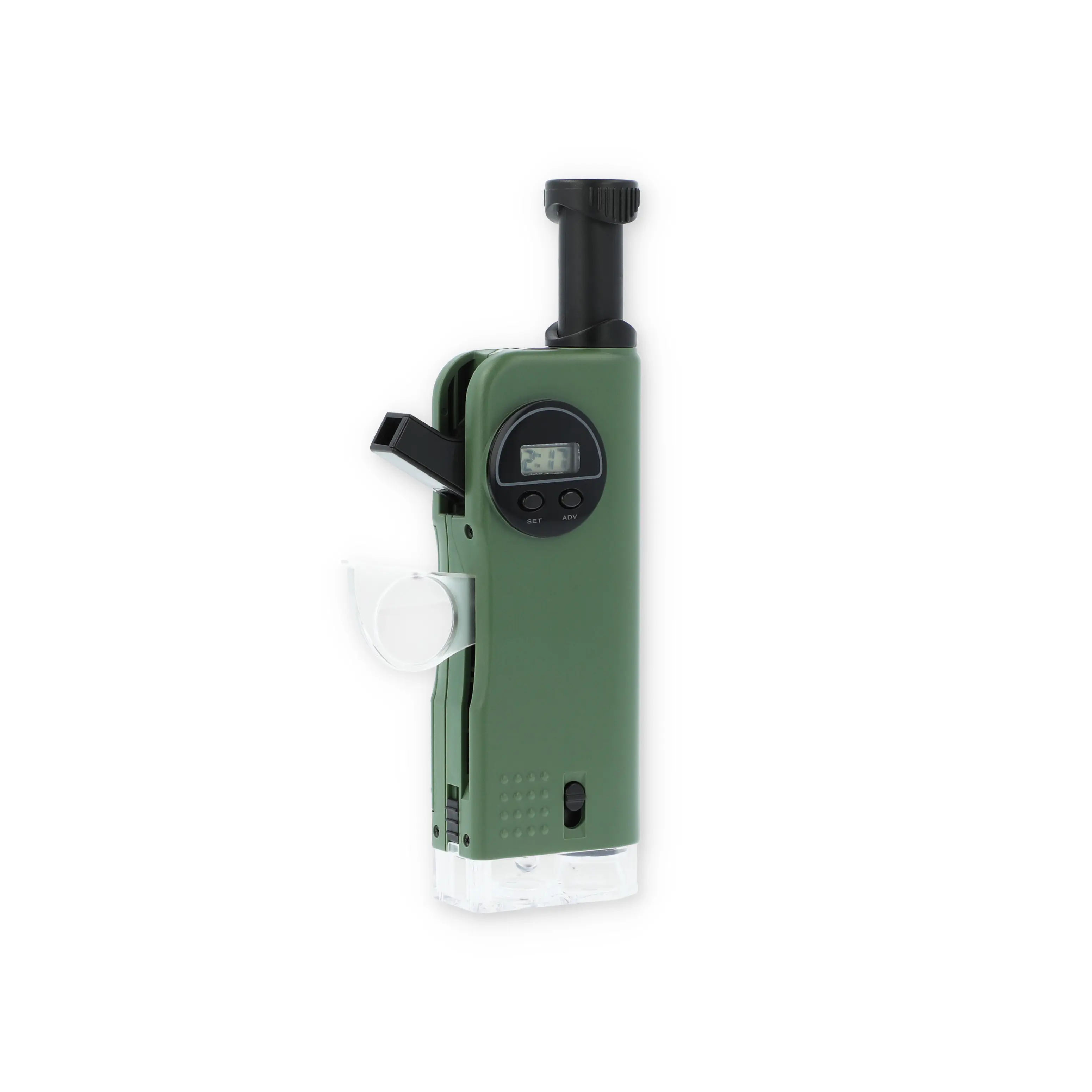 Carson X-Scope Kids Multi-Purpose Tool All-In-One Educational Adventure Tool, Microscope, Telescope, Magnifier, Flashlight, Compass, Clock, and Whistle (CP-11)
