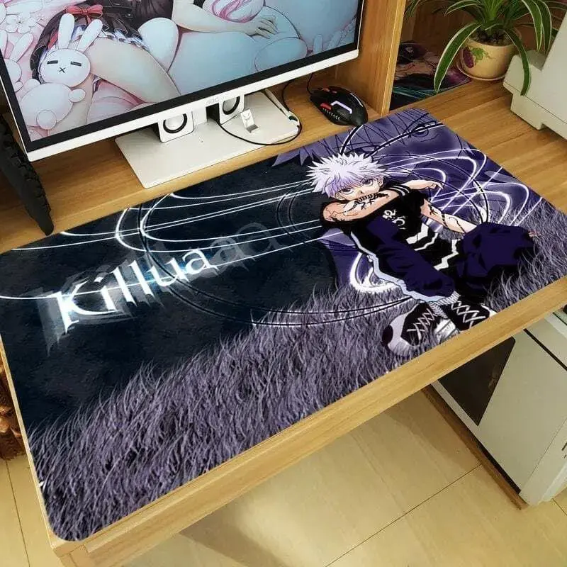Hunter X Hunter Killua Zoldyck Anime Mouse Pad, Anime mouse pad, suitable for gaming, decoration, for desktop, laptop, perfect gift