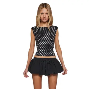 Elegant Turn Short Sleeve Top