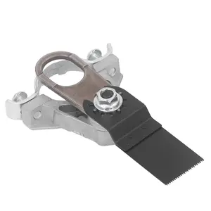 M14 Angle Grinder Converter Oscillating Tool, M14 Multifunction Oscillating Tool Adapter Kit Tungsten Steel Saw Blade Power Tools Accessories for Cutting Grinding Polishing Wood Nail Scraping Sanding