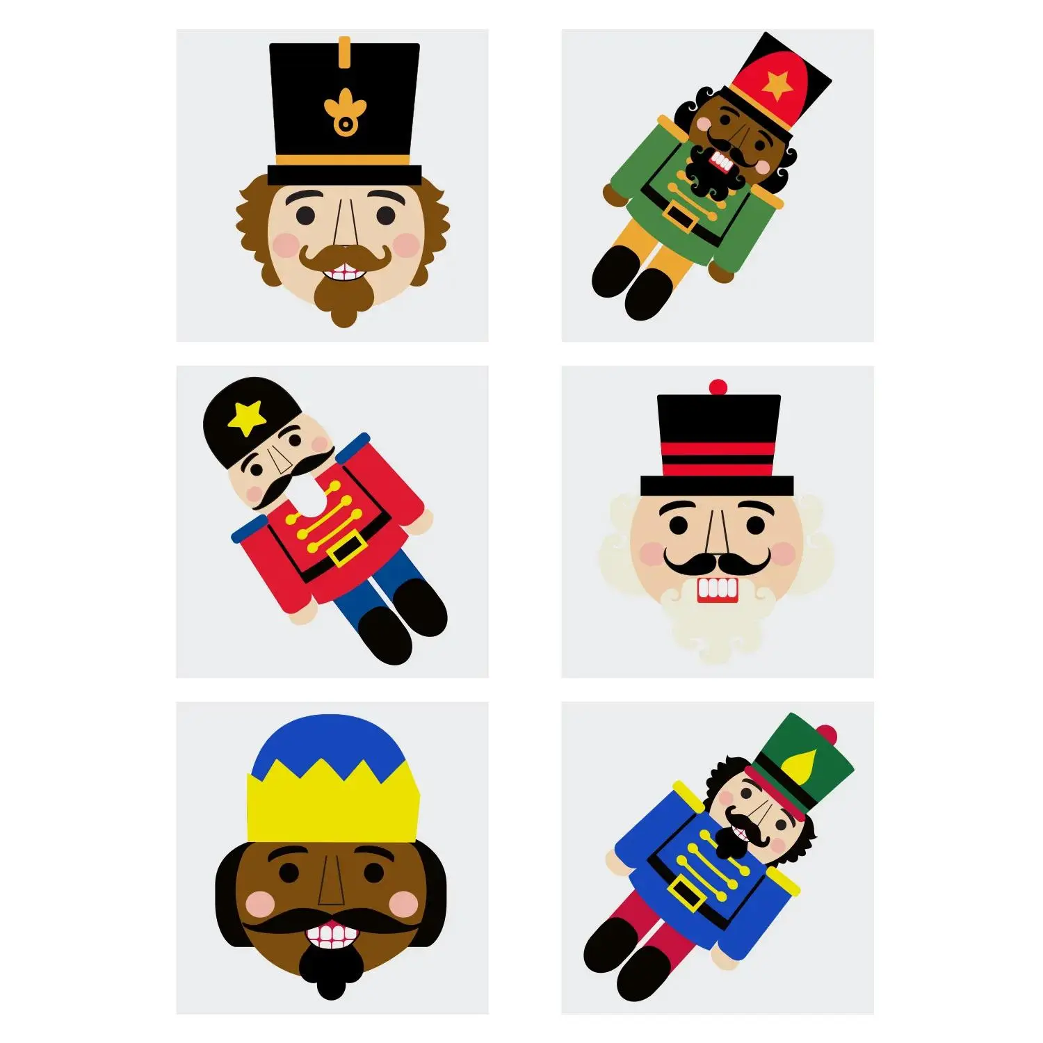 Bulk 72 Pc. Nutcracker Temporary Tattoos - 72 Pc.