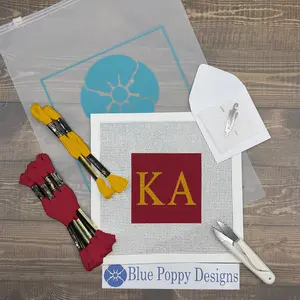 Kappa Alpha 4x4 Needlepoint Kit
