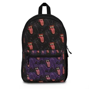 Playful Monster Backpack | Trendy Student Bag, Gift for Kids, School Essentials, Outdoor Adventure, Halloween Accessory
